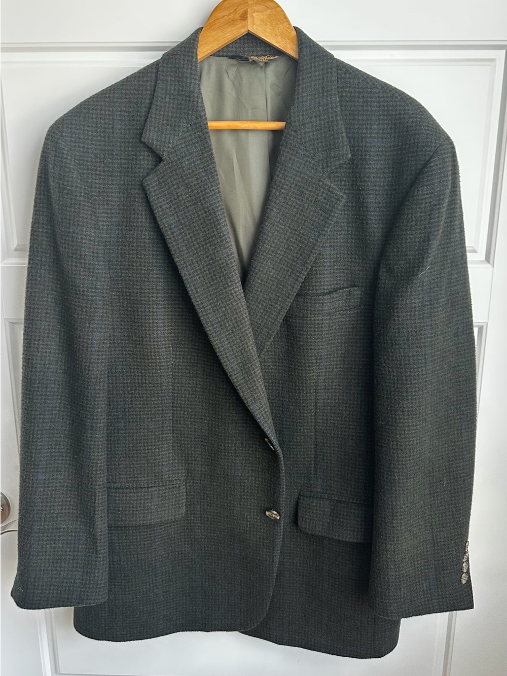 Vintage Brooks Brothers Camel Hair Blazer Size 44 Reg
